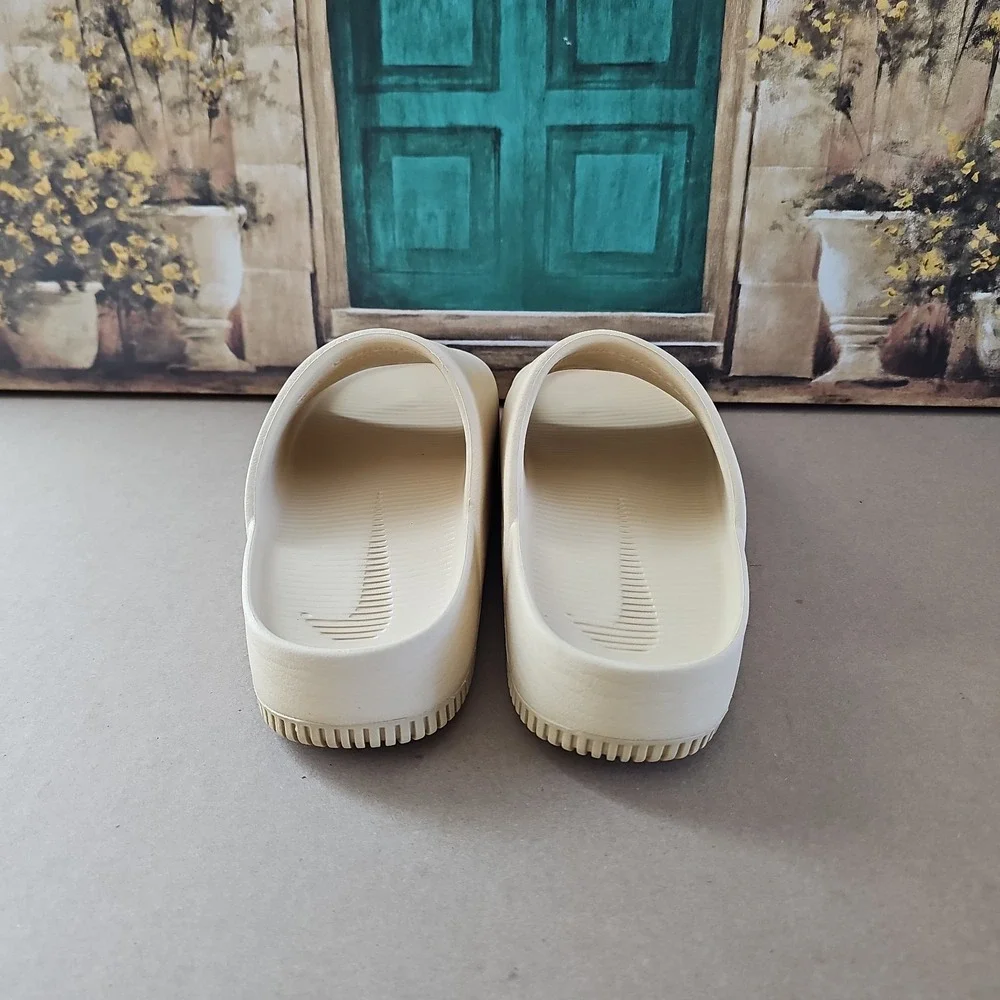 Nike Calm Slide Slides Sandals Slippers Sail FD4116-100   Men's 7 Women's 8